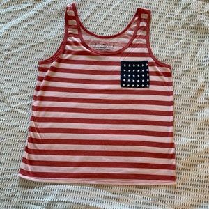 Fifth sun patriotic tank